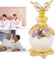 Perfume Árabe para Hombres - Botella de Mariposas