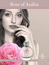 SANGADO Rosa de Arabia: Perfume Floral Oriental de Larga Duración