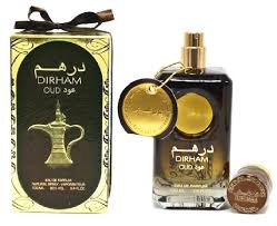 Perfume Unisex Dirham Oud 100ml - Eau de Parfum Árabe