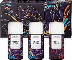 Fragancia Sólida Masculina - Set de 3 Perfumes Portátiles