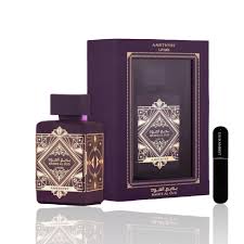 Perfume Badee al Oud Amethyst 100 ml + Atomizador DRIKANBEST 5ml