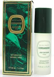 Jean Coututier Coriandre Eau de Toilette 33ml
