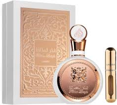 Fakhar Lattafa: Perfume Árabe Original para Mujer 100ml con Atomizador 5ml
