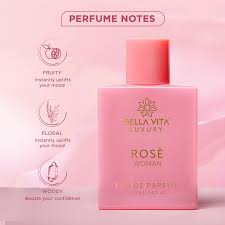 Perfume de Lujo Bella Vita Rosa para Mujer