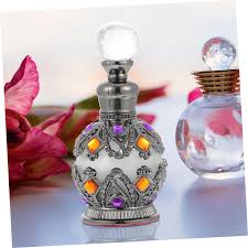 Botella de Perfume de Cristal Decorativa FRCOLOR