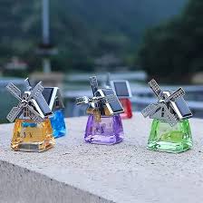 Perfume Solar para Coche - Diseño Molino de Viento