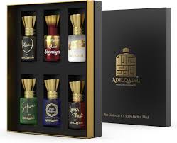 Set de Regalo de Lujo Unisex AdilQadri: Attar Roll-On Sin Alcohol