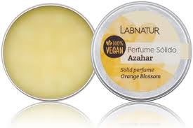 Perfume Sólido Azahar: Flores y Cítricos 15ml