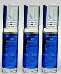 Set de Perfumes Musk BLEU Al Rehab para Mujer - 3 x 6ML