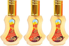 Set de 3 Perfumes Almizcle BAKHOUR Al Rehab - Notas Florales y Frutales